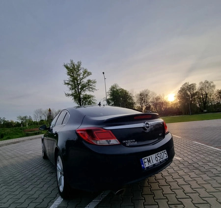 Opel Insignia cena 26900 przebieg: 230000, rok produkcji 2008 z Skwierzyna małe 191